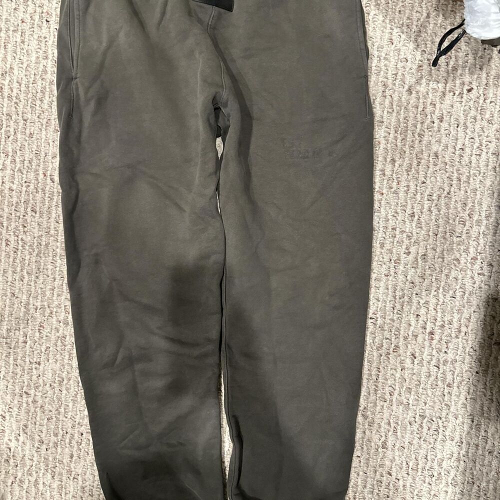 Fear-of-god Men's Grey and Khaki Joggers-tracksuits